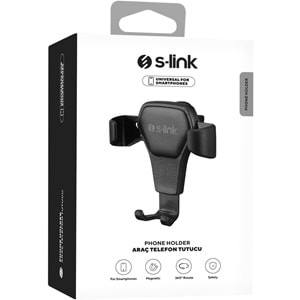 S-link SL-AT38 Universal Ayarlanabilir Siyah Araç Telefon Tutucu