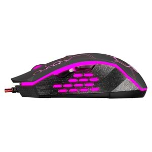 Rampage KM-404 ARGENTI Rainbow Aydınlatmalı USB Gaming Combo Q Klavye + Kulaklık + Mouse + Mousepad