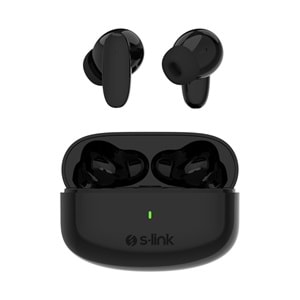 S-link EARDOPES SL-TWS08 Siyah 4 Mikrofonlu Enc Dual Mıc. TWS 50/500mah BT Mikrofonlu Kulaklık
