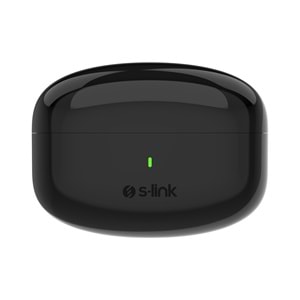 S-link EARDOPES SL-TWS08 Siyah 4 Mikrofonlu Enc Dual Mıc. TWS 50/500mah BT Mikrofonlu Kulaklık