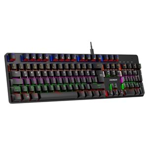 Everest KB-MK1 Lumos Siyah USB Rainbow Aydınlatmalı Red Switch Full Anti-Ghosting Mekanik Gaming Oyuncu Klavye