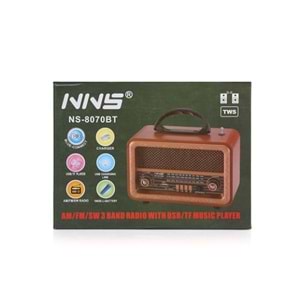 Tastech Carbon NS-8070 Bloutood Radyo