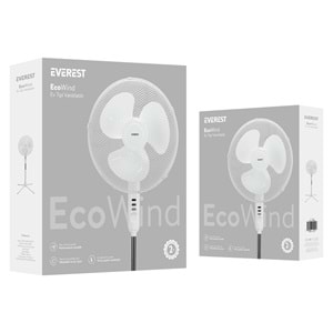 Everest FAN10 EcoWind Beyaz 16