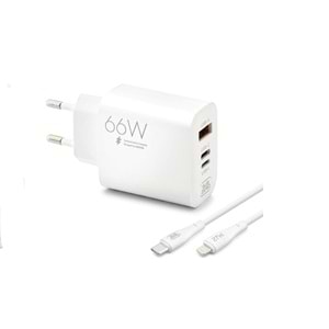 Subzero SG90 66W Usb+PD+Ligtning Girişli Turbo Şarj Aleti