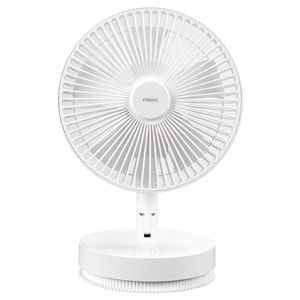 Everest EFN-601 Beyaz 2000mAh 4 Kademeli 4000RPM Hız Metal Ayak Masaüstü Usb Fan