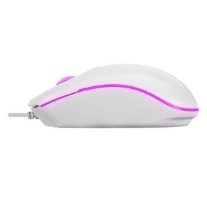 Acer eMachines EAM020 Usb Beyaz Rainbow Aydınlatmalı Mouse