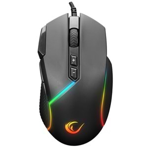 Rampage SMX-G39 COMFORT Usb 8 Makro+Extra Atış Tuşlu RGB 12800 DPI Gaming Oyuncu Mouse