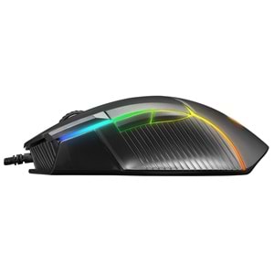 Rampage SMX-G39 COMFORT Usb 8 Makro+Extra Atış Tuşlu RGB 12800 DPI Gaming Oyuncu Mouse