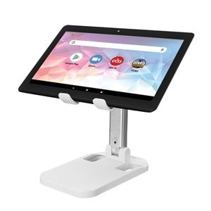 Addison ADS-110 Universal Ayarlanabilir Masa Üstü Beyaz Telefon Tutucu