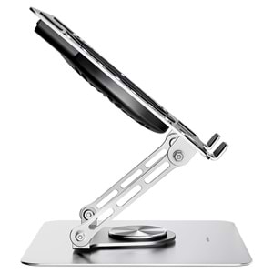 Addison AD-RC35 360 Derece Dönebilen Fanlı RGB Işıklı Ayarlanabilir Metal Laptop Stand