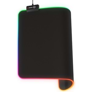 Rampage BLITZ RGB M (MP-23) Siyah 252*328*3mm RGB Ledli Gaming Mouse Pad
