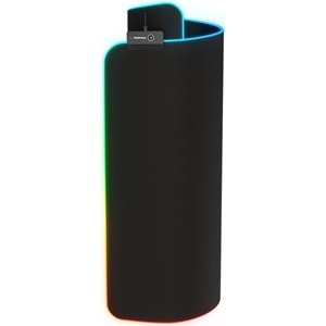 Rampage BLITZ RGB M (MP-23) Siyah 252*328*3mm RGB Ledli Gaming Mouse Pad