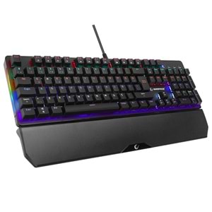 Rampage KB-R86 UMBRA Siyah USB Rainbow Aydınlatmalı Red Switch Mekanik Gaming Oyuncu Klavye