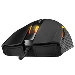 Rampage SMX-R44 V2 Makrolu Siyah 12800 DPI RGB Ledli 80 Million Huano Switch Gaming Oyuncu Mouse