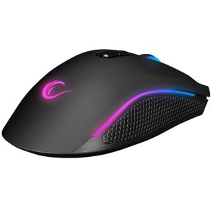 Rampage SMX-R44 V2 Makrolu Siyah 12800 DPI RGB Ledli 80 Million Huano Switch Gaming Oyuncu Mouse