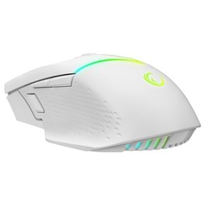 Rampage DROP M3 V2 24000 DPI 3311 Sensor Beyaz RGB Şarjlı Kablosuz 80 Milyon Huano Switch Gaming Oyuncu Mouse
