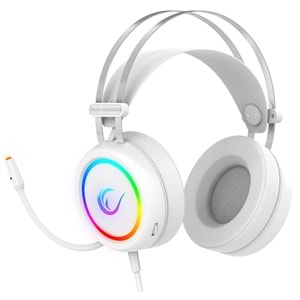 Rampage STORMY Beyaz USB 7.1 Surround Oyuncu Kulaklık+Mic