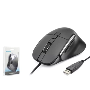 NODAR ND1209W Gaming Mouse - Siyah-Beyaz