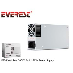 Everest EPS-FX01 Real 200W Peak 250W 4cm Fan 2* SATA 2* IDE FlexPower Supply