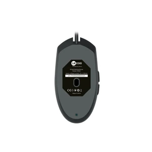 Lecoo MS105 Kablolu RGB LED Aydınlatmalı 3200DPI 6 Tuşlu Oyuncu Mouse Siyah