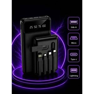 SPRANGE SR-P42 20.000 mAh Dijital Ekranlı Powerbank