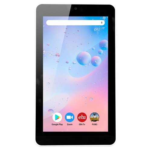 Everest EVERPAD DC-8015 EBA Beyaz Wifi+BT4.0 Çift Kamera 1024*600 TN 2GB 1.0Ghz 2G+16GB 7''Android 10.0 GO GMS