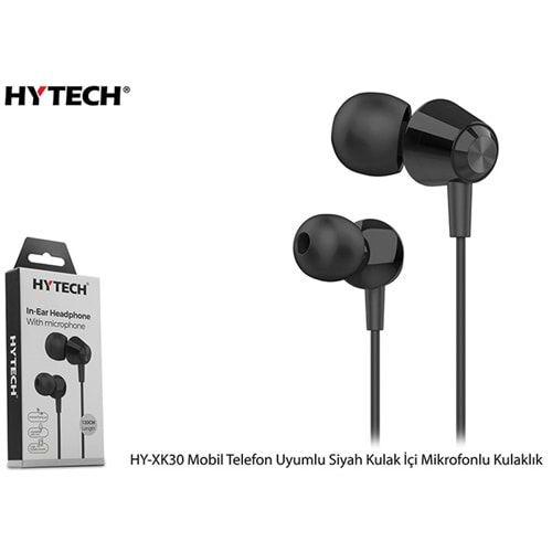 Hytech HY-XK30 With Microphone Siyah