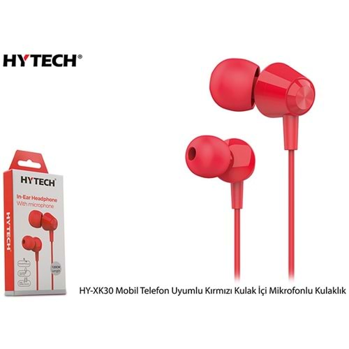 Hytech HY-XK30 With Microphone Kırmızı