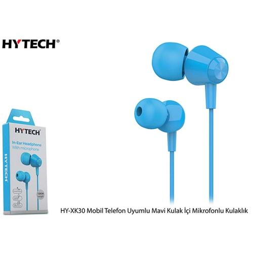 Hytech HY-XK30 With Microphone Mavi