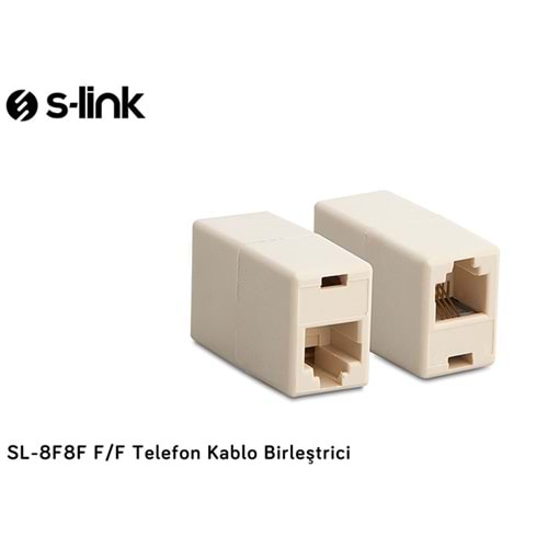 S-link SL-8F8F F/F RJ45 Ethernet Ara Adaptör