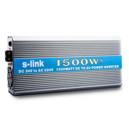 S-link SL-1500W 1500W DC12V-AC230V İnverter