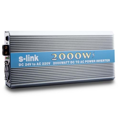 S-link SL-2000W 2000W DC12V-AC230V İnverter