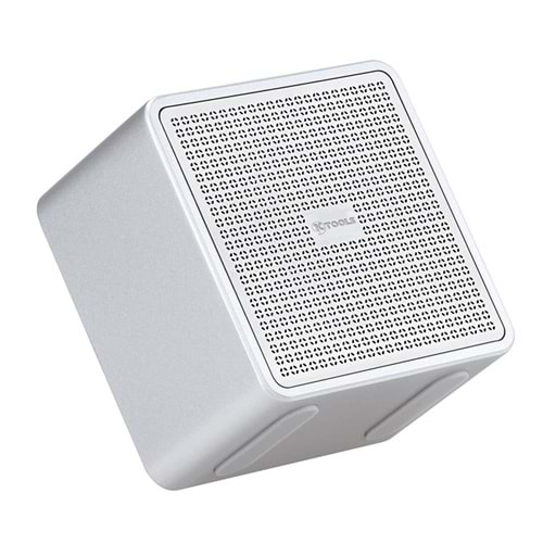 KTOOLS SOUNDCUBE SILVER BLUETOOTH SPEAKER