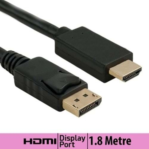 Concord C-5800 DISPLAY To HDMI 120HZ 1.8M KABLO Tak Çalıştır