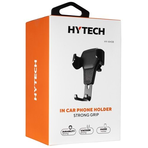 HYTECH HY-XH08 Universal Ayarlanabilir Siyah Araç Telefon Tutucu