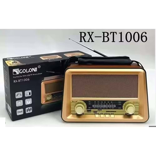 Tastech Carbon RX-BT1006 Bloutood Radyo