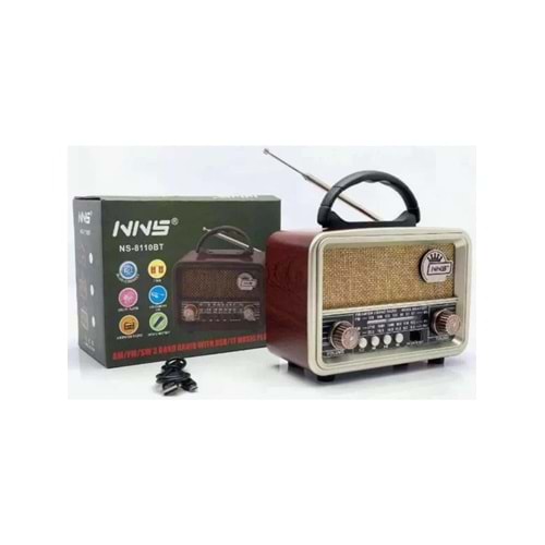 Tastech Carbon NS-8110 Bloutood Radyo