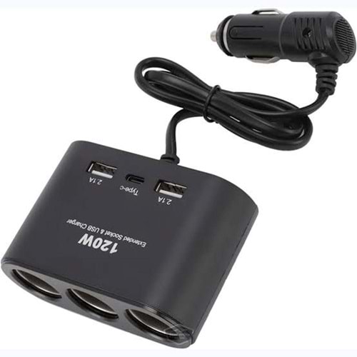 YK Design YK-OT732 Çakmaklık Çoğaltıcı 120w 12v/24v