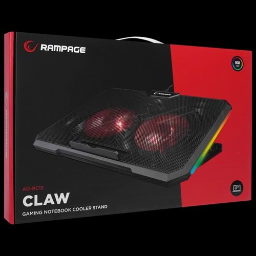 Addison Rampage AD-RC12 GAMEZONE Siyah 2 Fan 2 USB RGB Işıklı 15