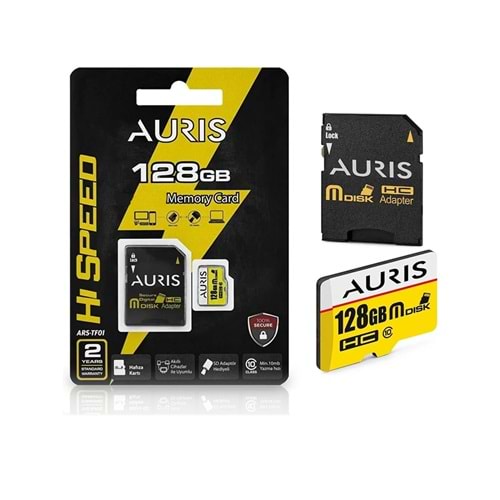 Aurıs 128GB Class 10 MicroSD Hafıza Kartı