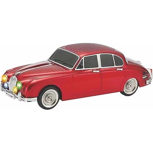 WS-596 Taşınabilir Kablosuz Nostalji Araba Bluetooth Hoparlör