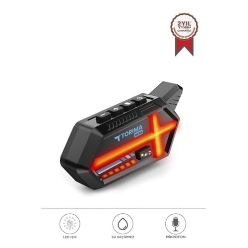 Torima BT-26 Helmet Intercom Bluetooth Motorsiklet Kask Kulaklığı İnterkom