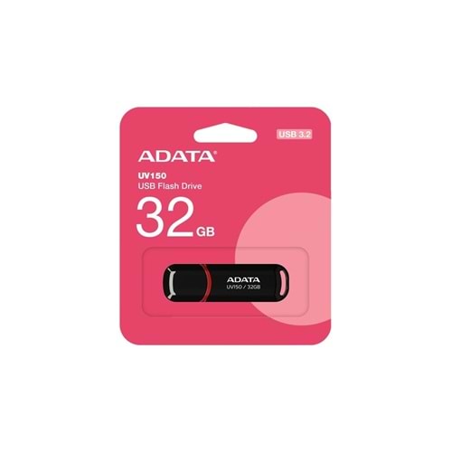 Adata UV150/32GB Flash Bellek 32Gb Usb3.2 Gen1 Siyah
