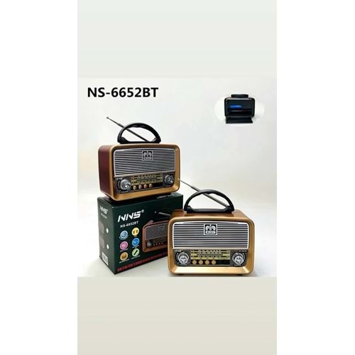 Tastech Carbon NS-6652 Bloutood Radyo