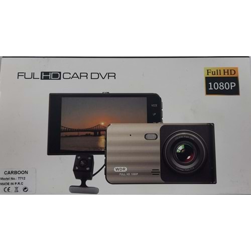 Tastech Carbon T712 Araç Kamerası