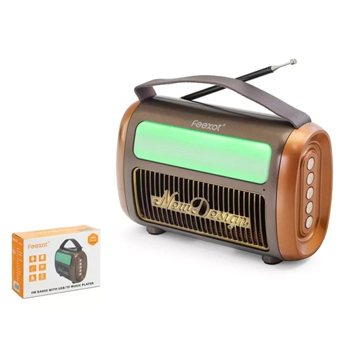 Feexot FX-2511B Bluetooth Nostaljik Fm Radyo