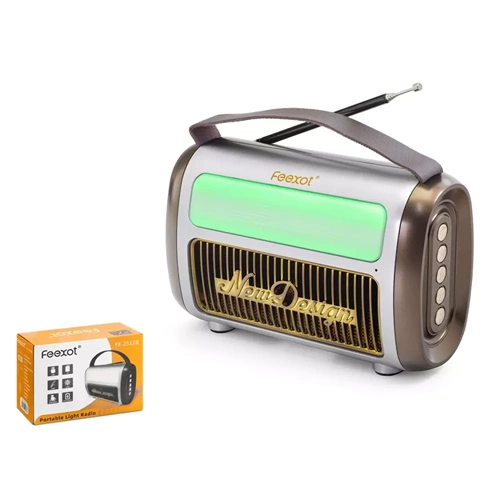 Feexot FX-2512B Bluetooth Nostaljik Fm Radyo