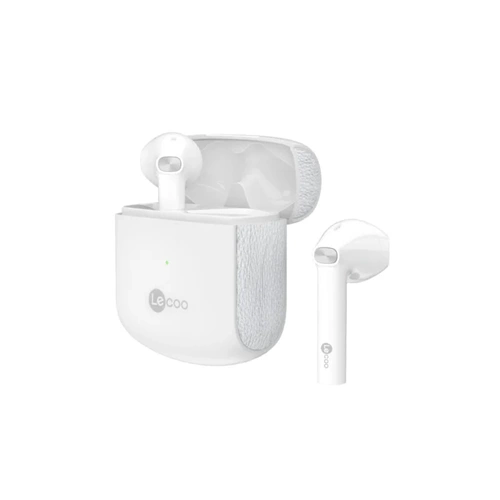 Lecoo EW303 Kablosuz Bluetooth 5.0 TWS Mikrofonlu Kulak İçi Kulaklık Beyaz