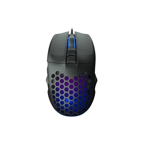 Lecoo MS107 Kablolu RGB LED Aydınlatmalı 3200DPI 7 Tuşlu Gaming Mouse Siyah