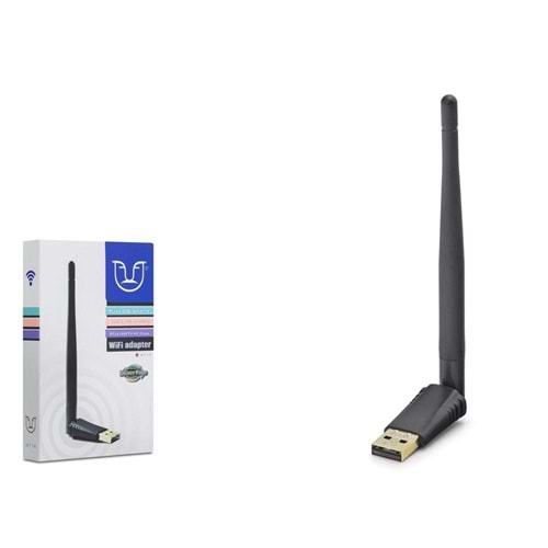 NONAP W114 USB WiFi Adaptör 300 Mbps - Siyah